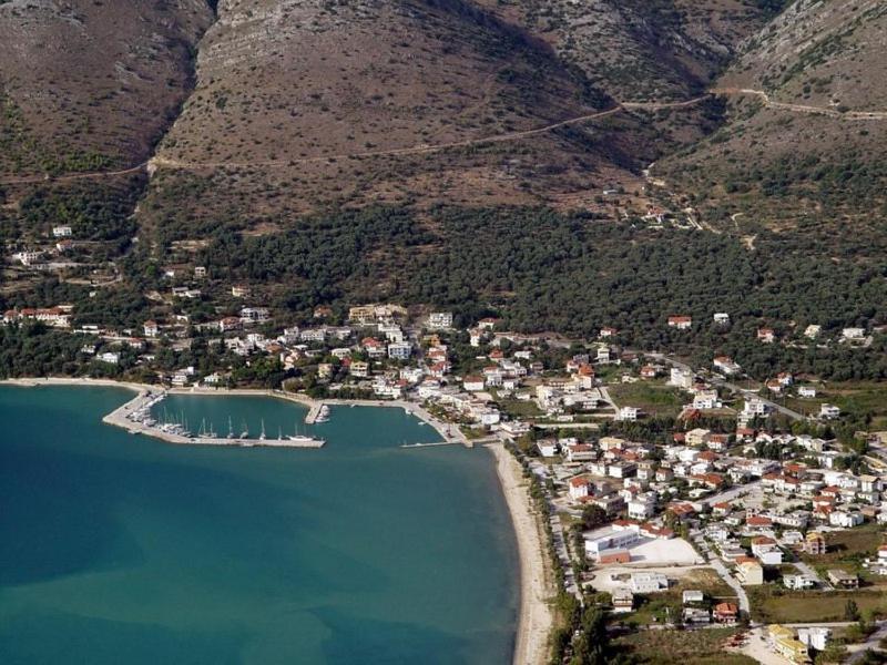 Sea View Luxury Apartment Plataria Esterno foto